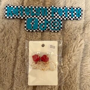 NEW HANDMADE CLAY EARRINGS